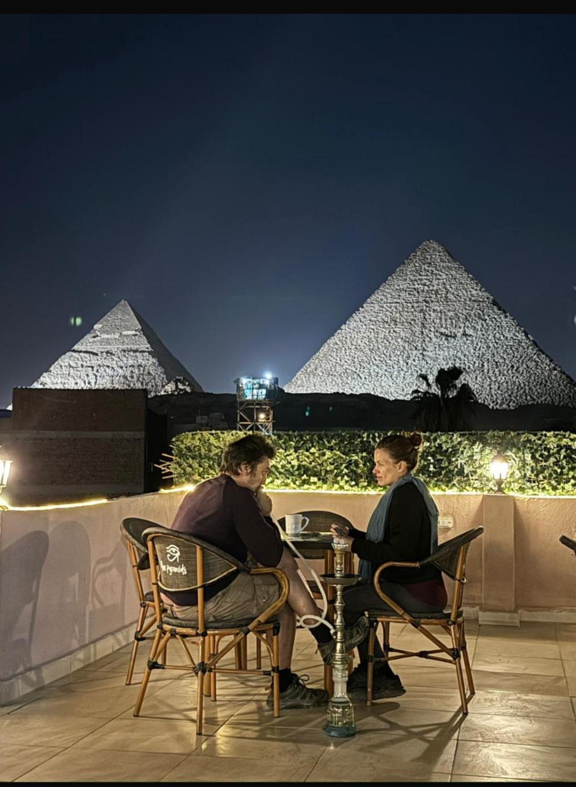 Hur Pyramids Land Inn Kafret el-Gabal Zewnętrze zdjęcie