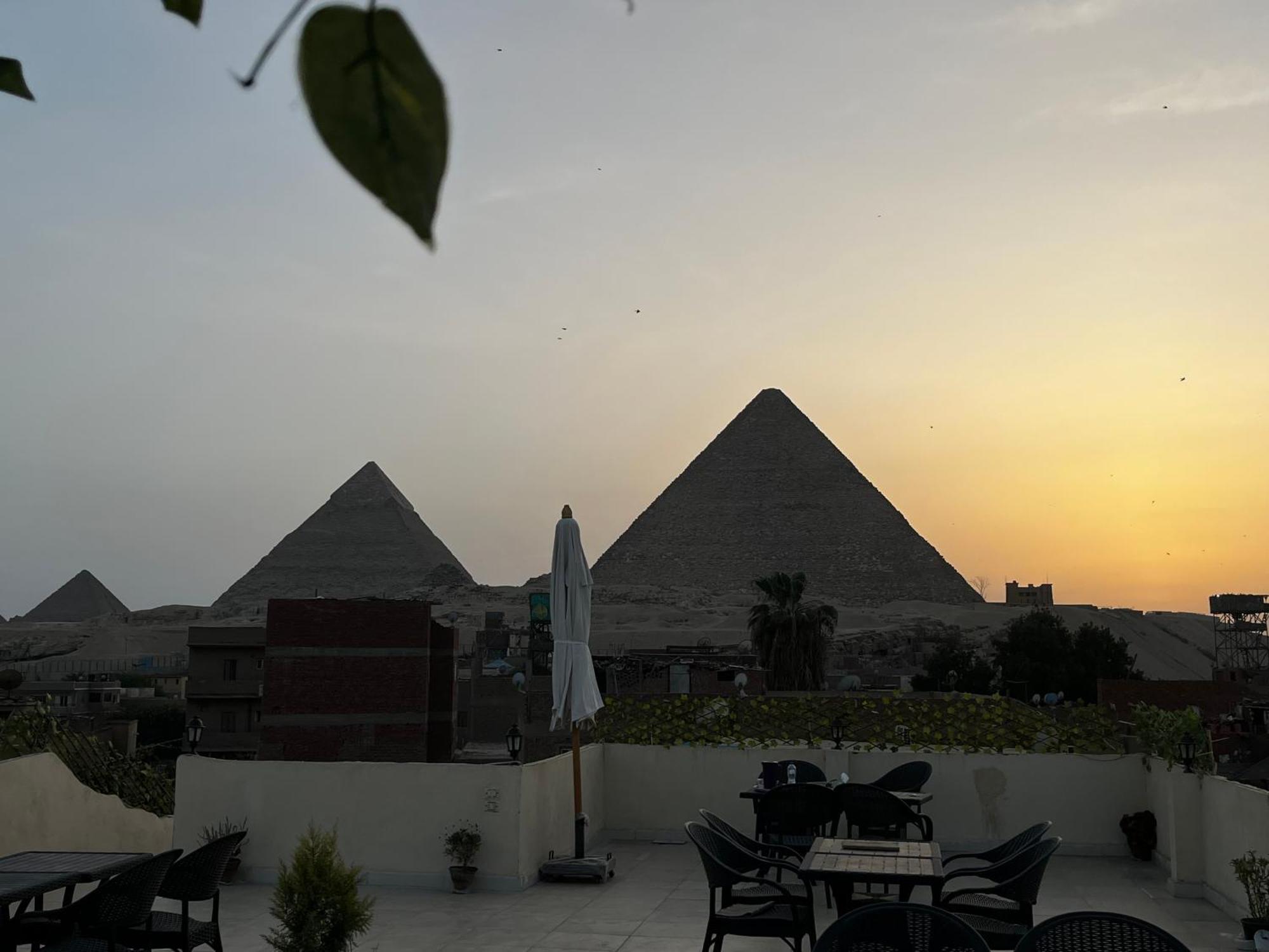Hur Pyramids Land Inn Kafret el-Gabal Zewnętrze zdjęcie