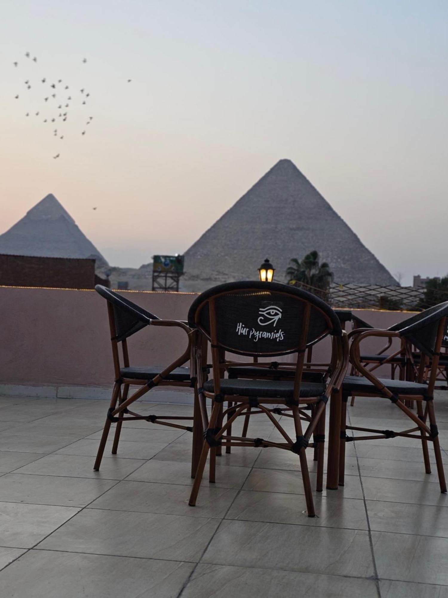 Hur Pyramids Land Inn Kafret el-Gabal Zewnętrze zdjęcie