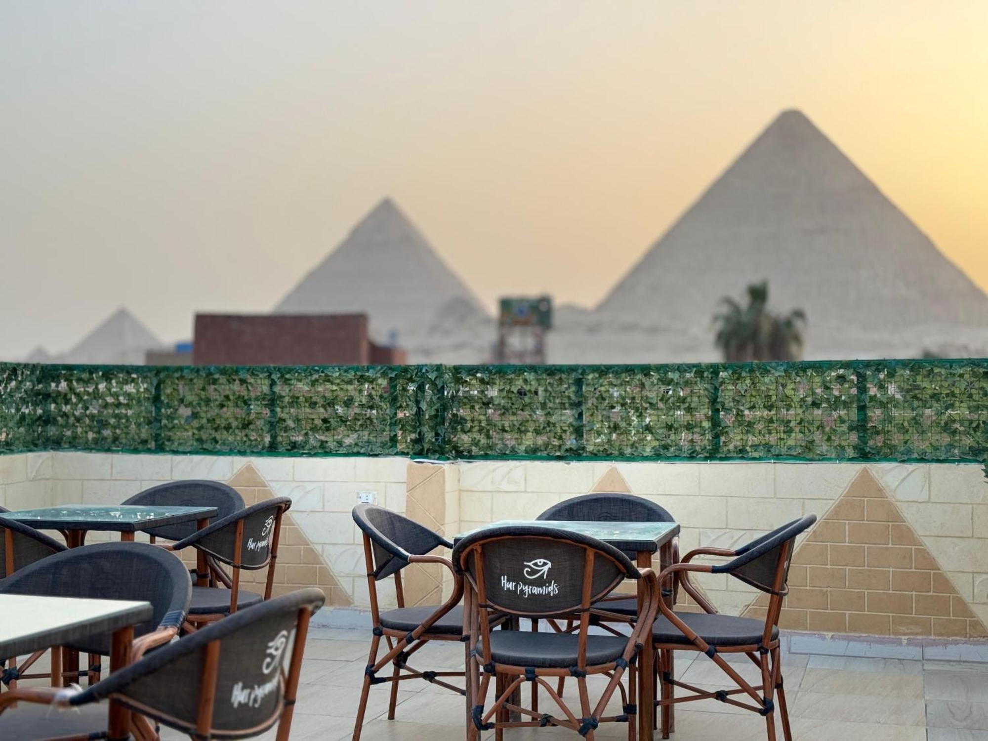 Hur Pyramids Land Inn Kafret el-Gabal Zewnętrze zdjęcie