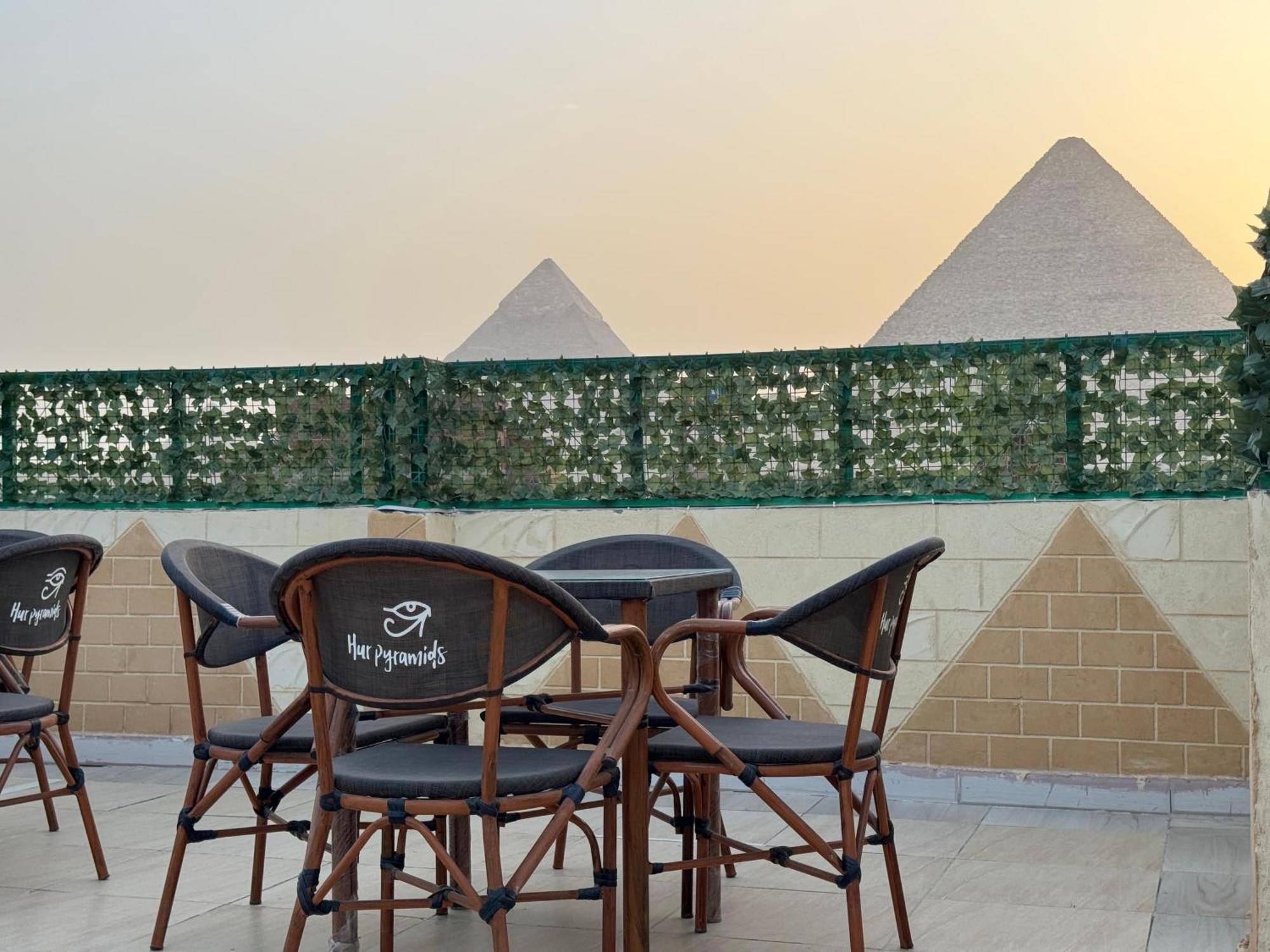 Hur Pyramids Land Inn Kafret el-Gabal Zewnętrze zdjęcie