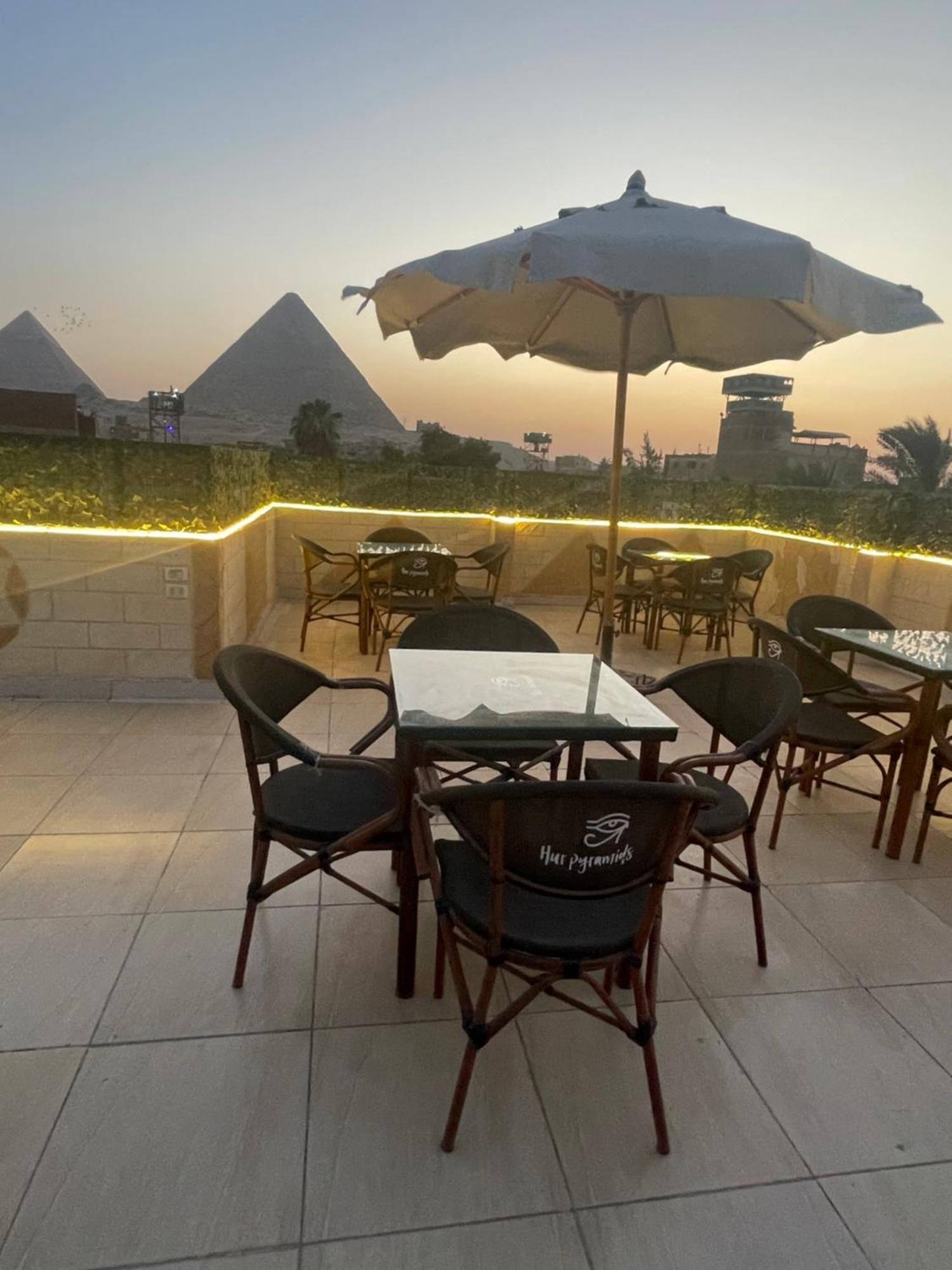 Hur Pyramids Land Inn Kafret el-Gabal Zewnętrze zdjęcie