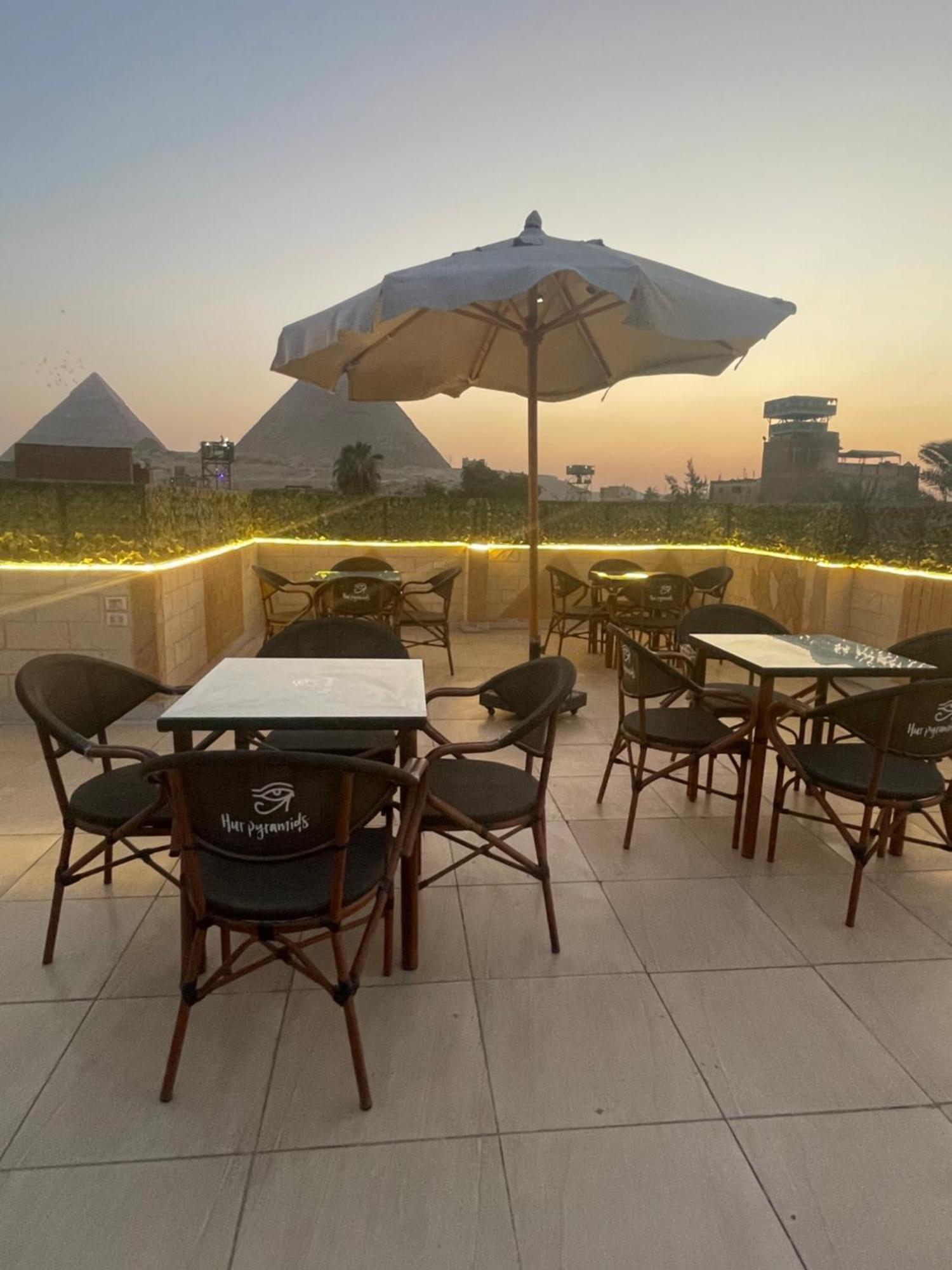 Hur Pyramids Land Inn Kafret el-Gabal Zewnętrze zdjęcie